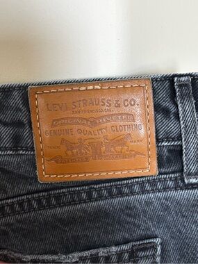 Levi's Women's Charcoal Flared Jeans